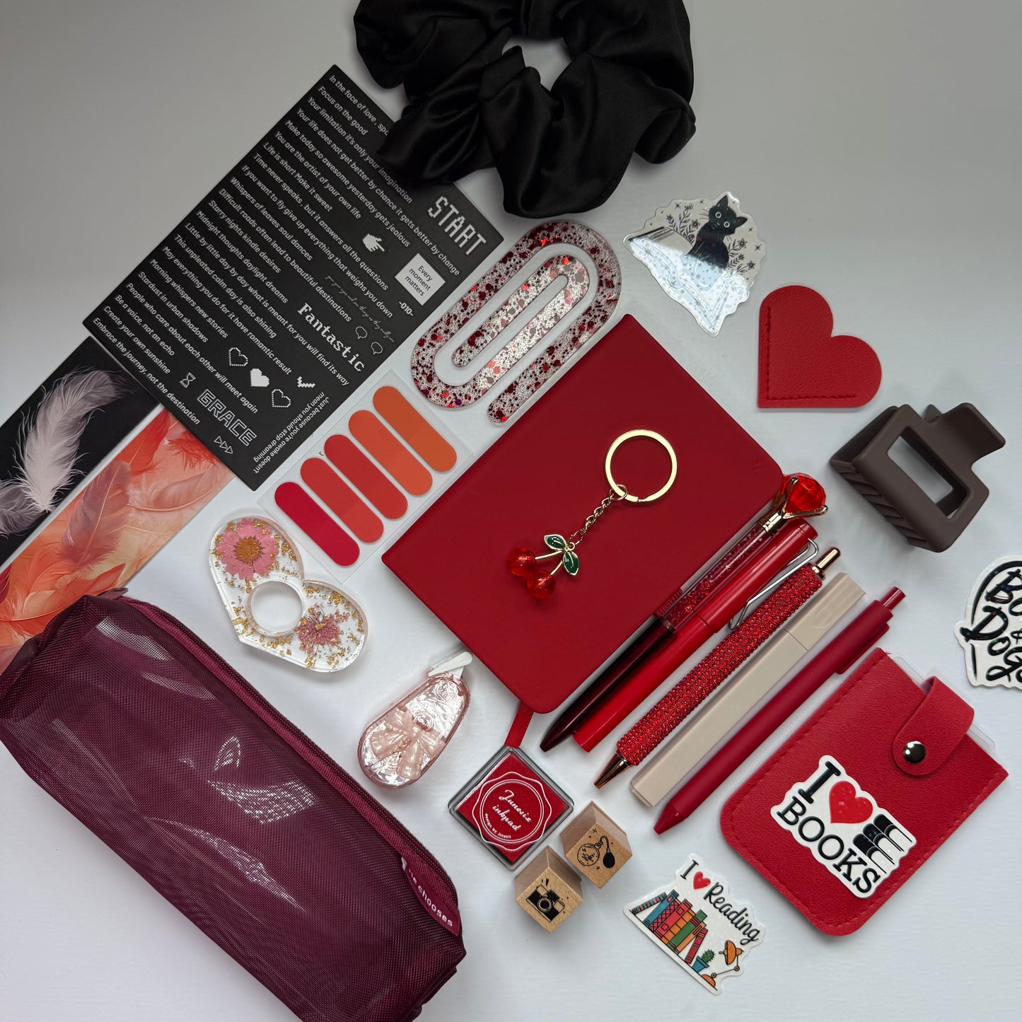 Bookish Bundles Cherry RED 🍒