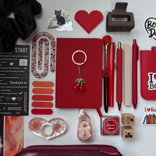Bookish Bundles Cherry RED 🍒