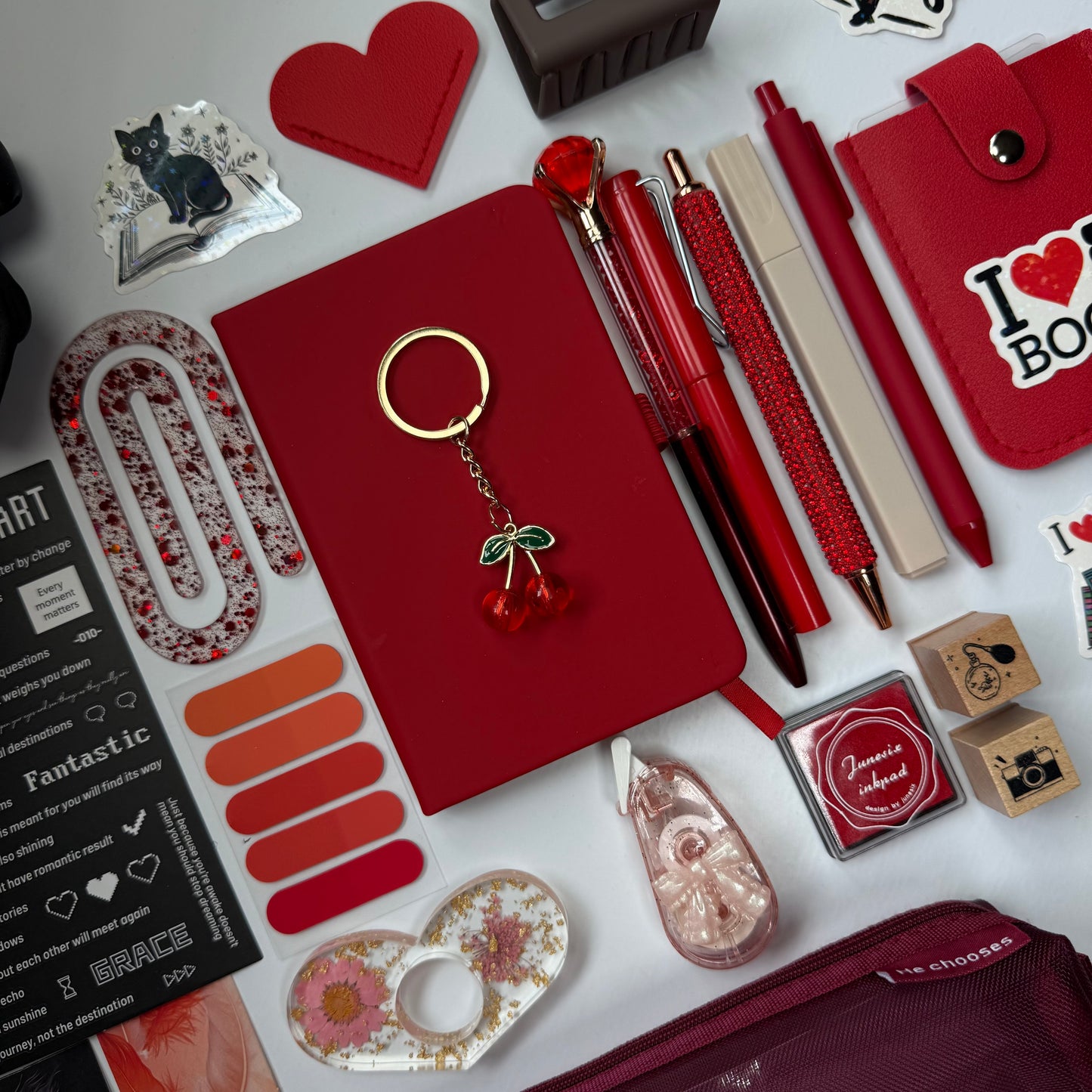 Bookish Bundles Cherry RED 🍒