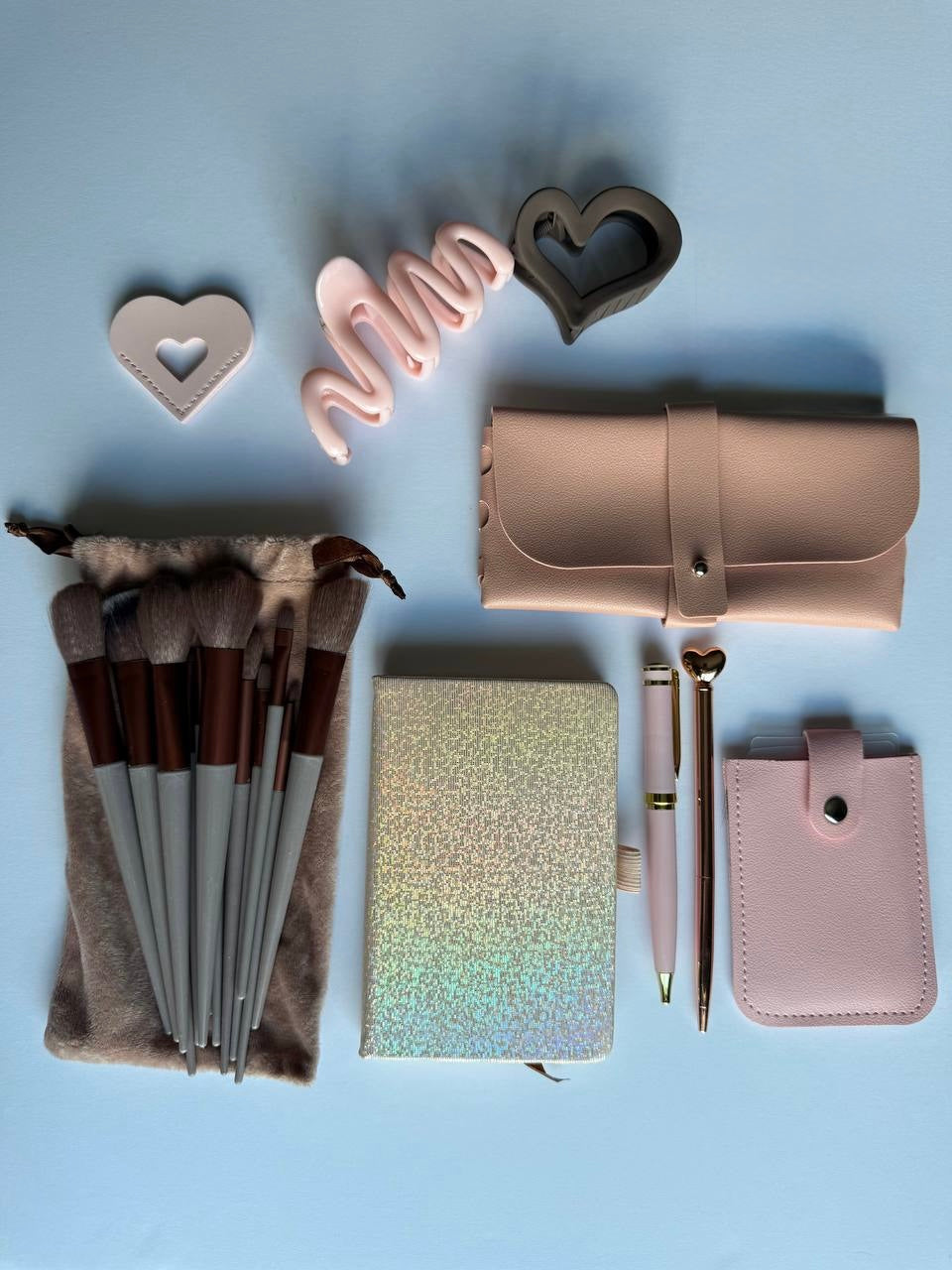 Women's Set Beige with Pink