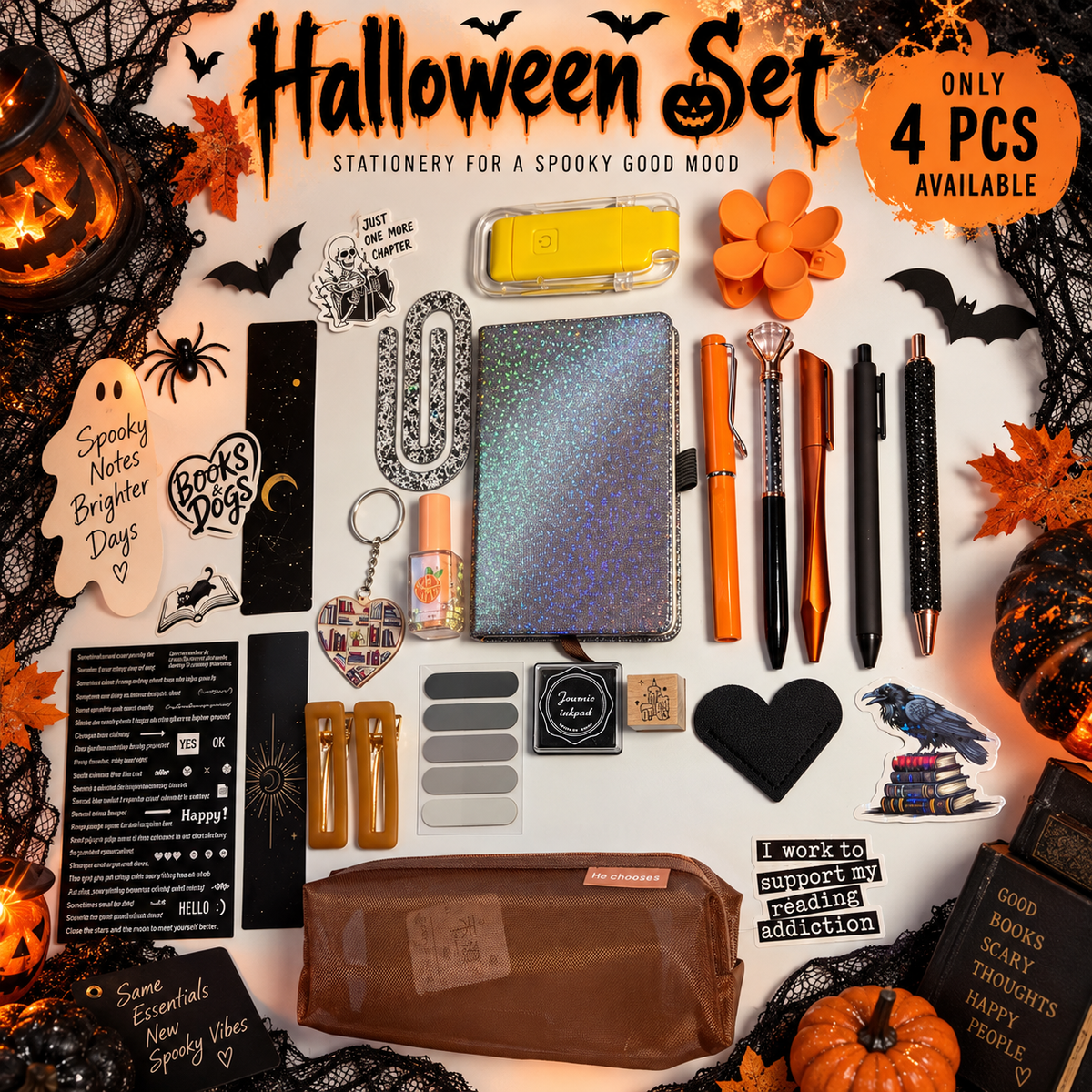 Halloween Stationery Set – Limited Edition🎃