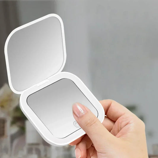 Mirror with lighting WHITE