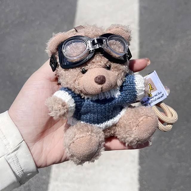 Plush Teddy Bear Keychain