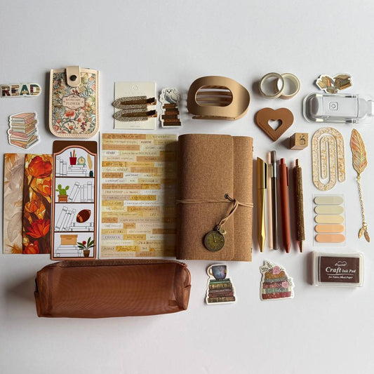 Bookish Bundle BEIGE GOLD
